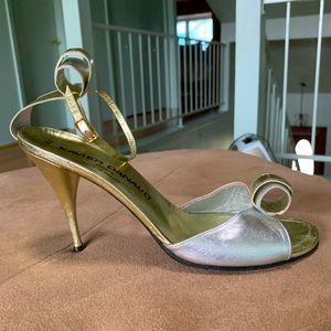 Gold and Silver Heels